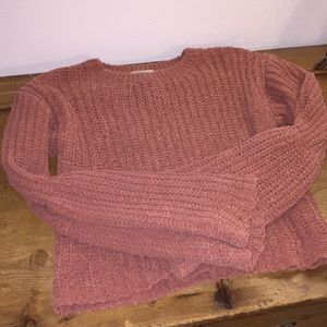 Knitted Sweater w/ bell sleeves
